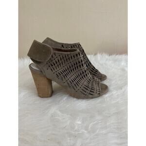 Jeffrey Campbell Quebec Open Toe Bootie | Size 8